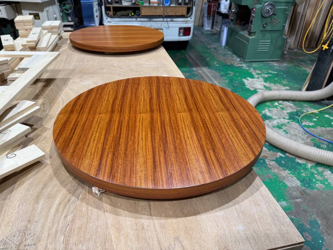 ラーメン屋さんのテーブル制作