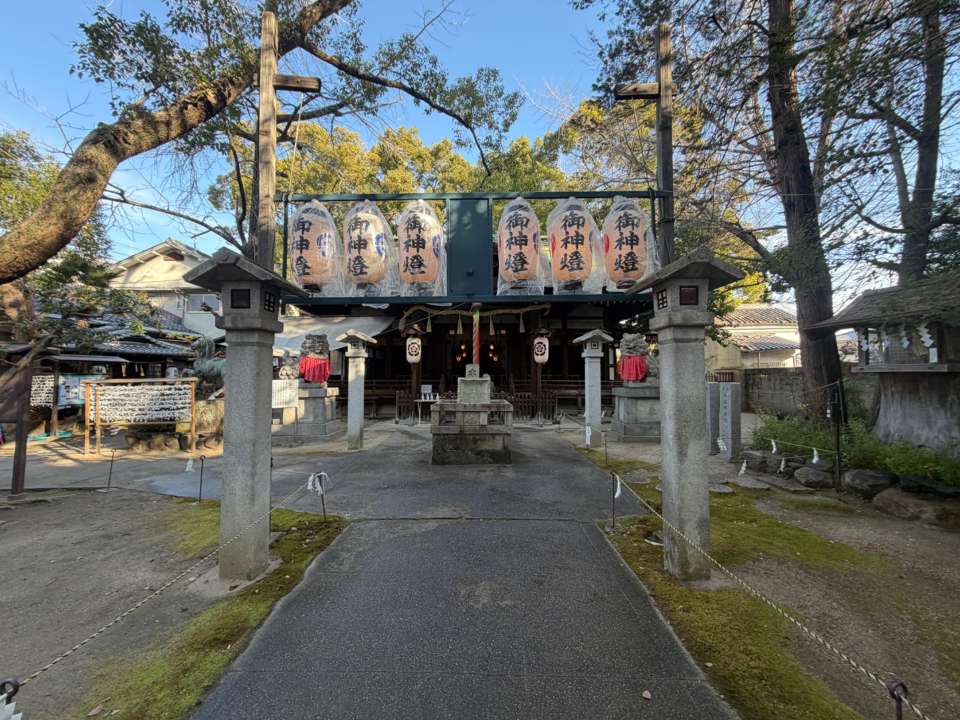 本日はお参りへ